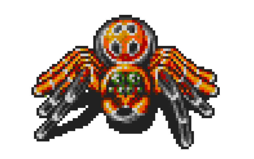 Pyrdacor spider